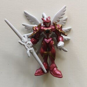 RARE 2001 Digimon Gallantmon Crimson Mode Mini Figurine Bandai